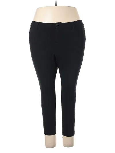 Pre-owned Studio By Torrid Casual Pants In Black