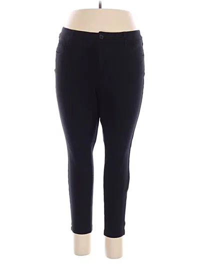 Pre-owned Studio By Torrid Casual Pants In Black