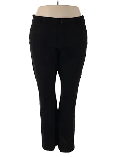 Pre-owned Studio By Torrid Casual Pants In Black