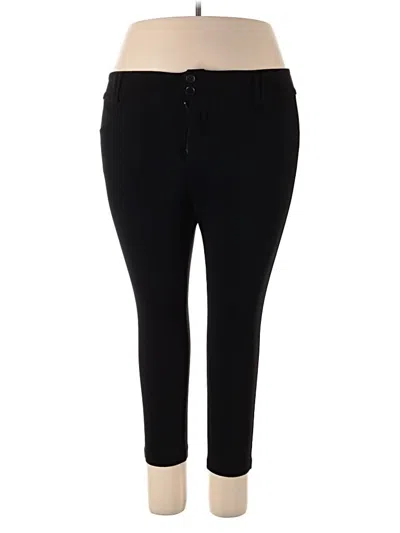 Pre-owned Studio By Torrid Casual Pants In Black