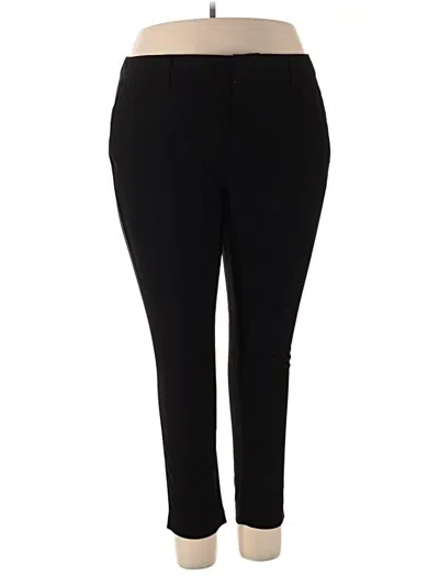 Pre-owned Studio By Torrid Casual Pants In Black
