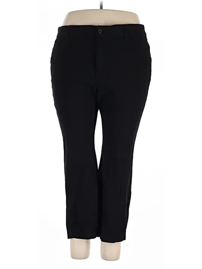 Pre-owned Studio By Torrid Casual Pants In Black