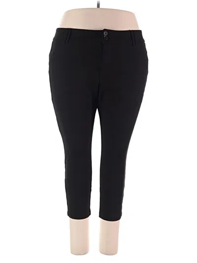 Pre-owned Studio By Torrid Casual Pants In Black