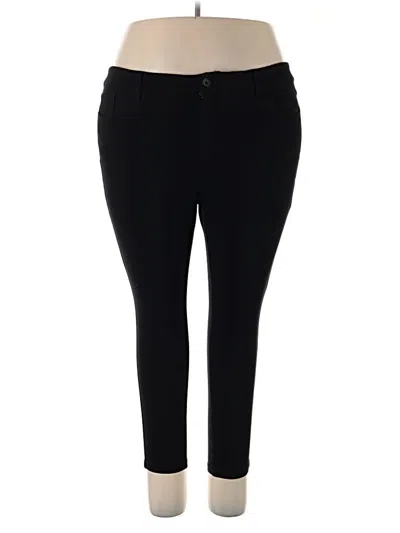 Pre-owned Studio By Torrid Casual Pants In Black