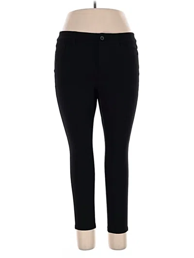 Pre-owned Studio By Torrid Casual Pants In Black