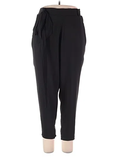 Pre-owned Studio By Torrid Casual Pants In Black