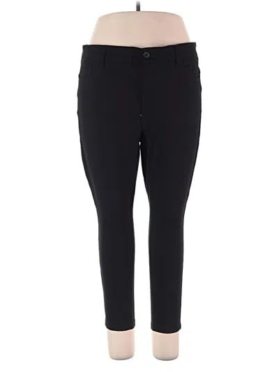 Pre-owned Studio By Torrid Casual Pants In Black