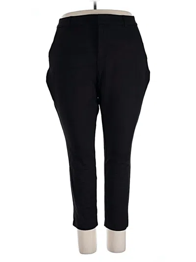 Pre-owned Studio By Torrid Casual Pants In Black