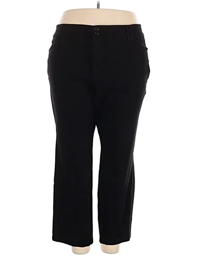 Pre-owned Studio By Torrid Casual Pants In Black