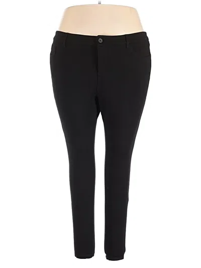 Pre-owned Studio By Torrid Casual Pants In Black