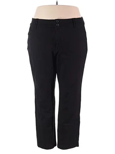 Pre-owned Studio By Torrid Casual Pants In Black
