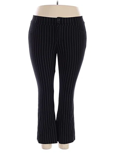 Pre-owned Studio By Torrid Casual Pants In Black