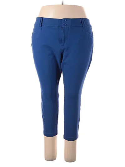 Pre-owned Studio By Torrid Casual Pants In Blue