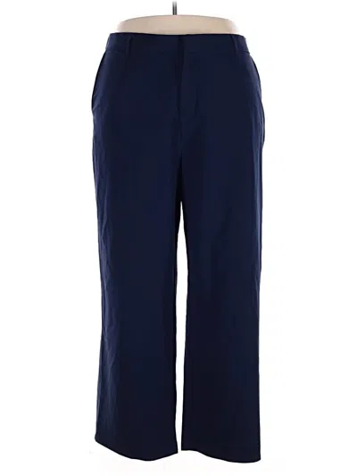 Pre-owned Studio By Torrid Casual Pants In Blue