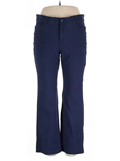 Pre-owned Studio By Torrid Casual Pants In Blue