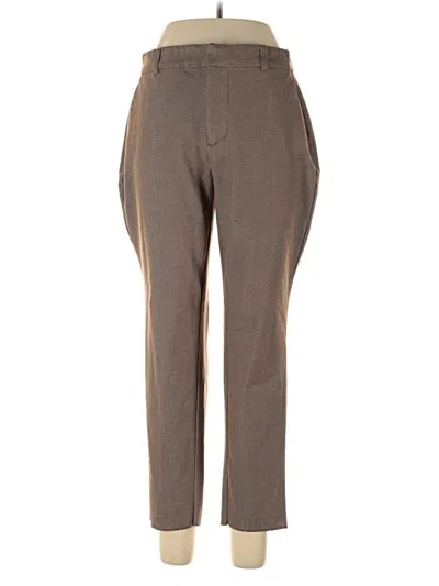 Pre-owned Studio By Torrid Casual Pants In Brown