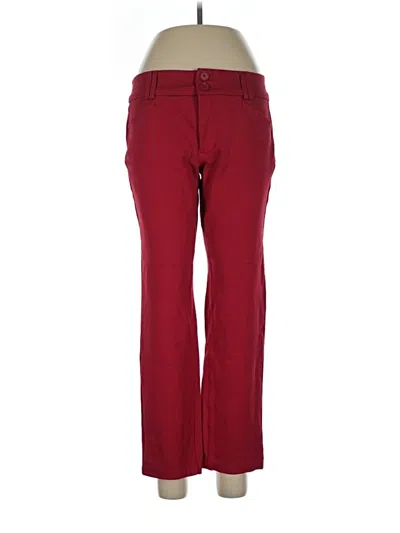 Pre-owned Studio By Torrid Casual Pants In Burgundy