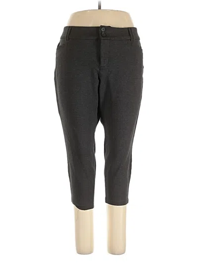 Pre-owned Studio By Torrid Casual Pants In Gray