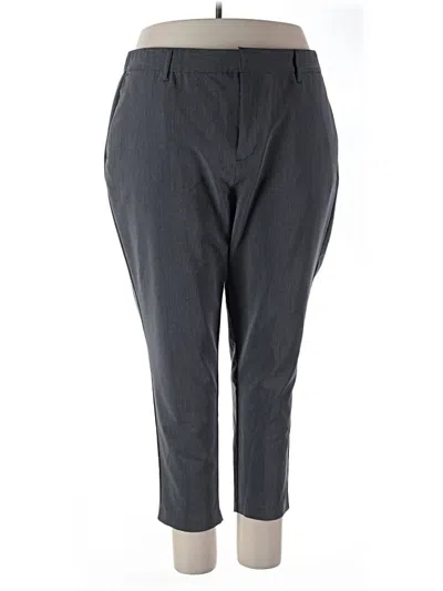 Pre-owned Studio By Torrid Casual Pants In Gray
