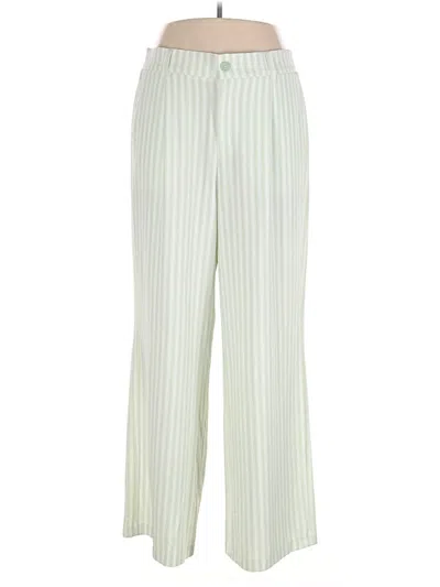 Pre-owned Studio By Torrid Casual Pants In Green