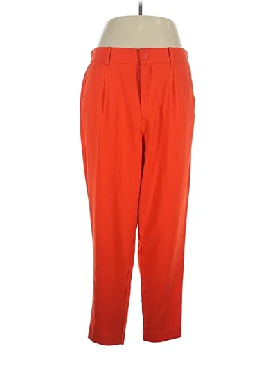 Pre-owned Studio By Torrid Casual Pants In Orange