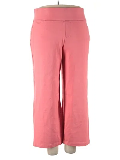 Pre-owned Studio By Torrid Casual Pants In Pink