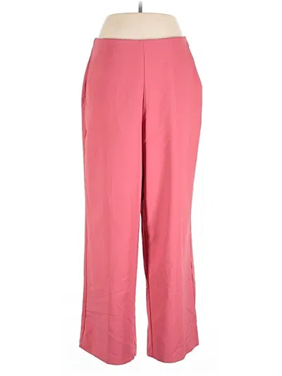 Pre-owned Studio By Torrid Casual Pants In Pink