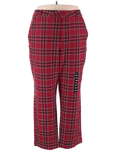 Studio By Torrid Casual Pants In Red