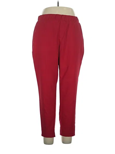 Pre-owned Studio By Torrid Casual Pants In Red