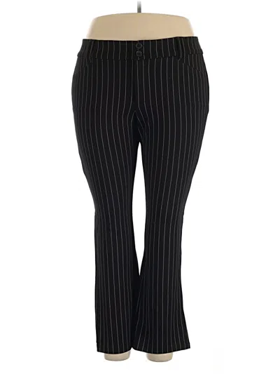 Pre-owned Studio By Torrid Dress Pants In Black