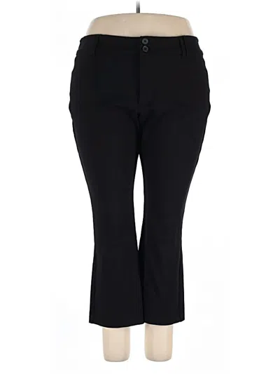 Pre-owned Studio By Torrid Dress Pants In Black