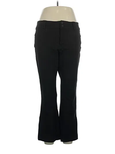 Pre-owned Studio By Torrid Dress Pants In Black