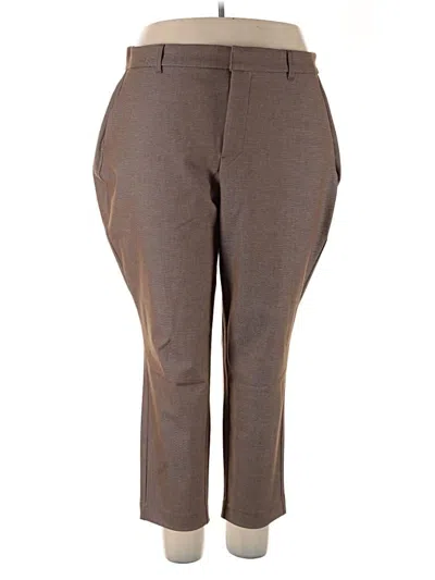 Pre-owned Studio By Torrid Dress Pants In Brown