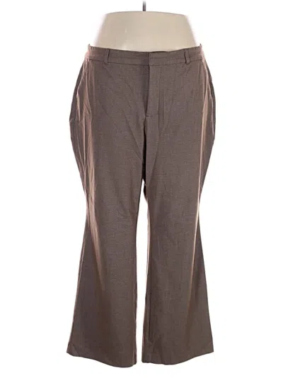 Pre-owned Studio By Torrid Dress Pants In Brown