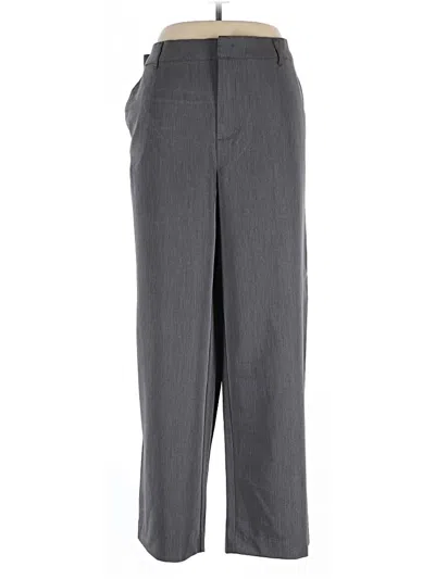 Pre-owned Studio By Torrid Dress Pants In Gray