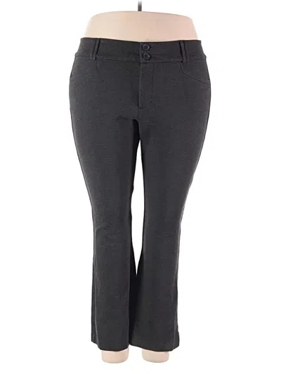 Pre-owned Studio By Torrid Dress Pants In Gray