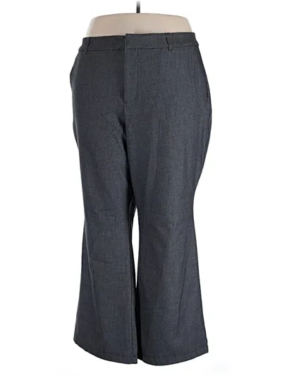 Pre-owned Studio By Torrid Dress Pants In Gray