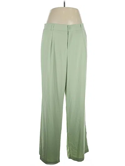 Pre-owned Studio By Torrid Dress Pants In Green