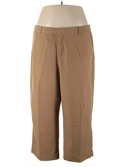 Pre-owned Studio By Torrid Khaki Pant In Brown