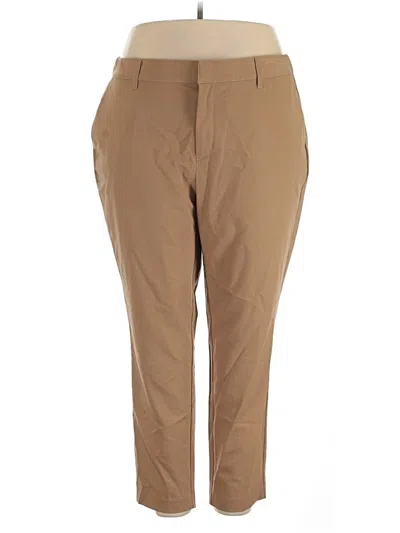 Pre-owned Studio By Torrid Khaki Pant In Tan