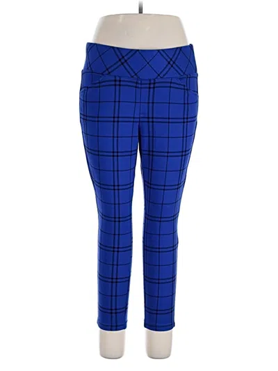 Pre-owned Studio By Torrid Leggings In Blue
