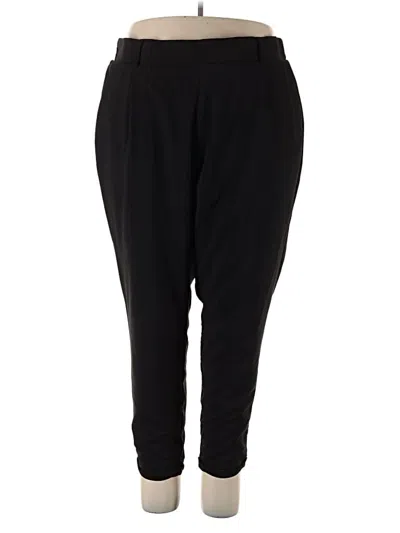 Pre-owned Studio By Torrid Track Pants In Black