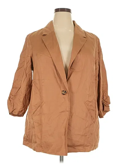 Pre-owned Studio By Torrid Trenchcoat In Tan