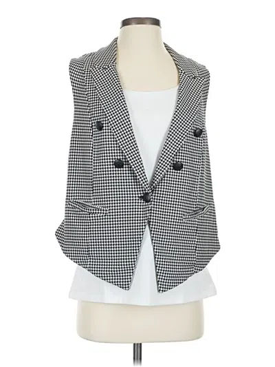 Pre-owned Studio By Torrid Tuxedo Vest In Black