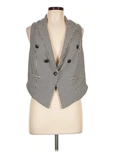 Pre-owned Studio By Torrid Tuxedo Vest In Black