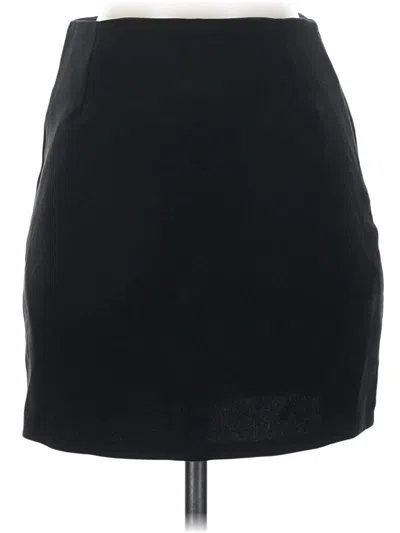 Pre-owned Studio Casual Skirt In Black