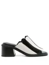 Studio Chofakian Studio 125 40mm Leather Mules In Black