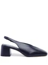 Studio Chofakian Scarpin Studio 45mm Leather Pumps In Blue