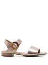 Studio Chofakian Studio 123 Flat Sandals In Gold