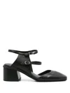 Studio Chofakian Studio 131 45mm Leather Pumps In Black